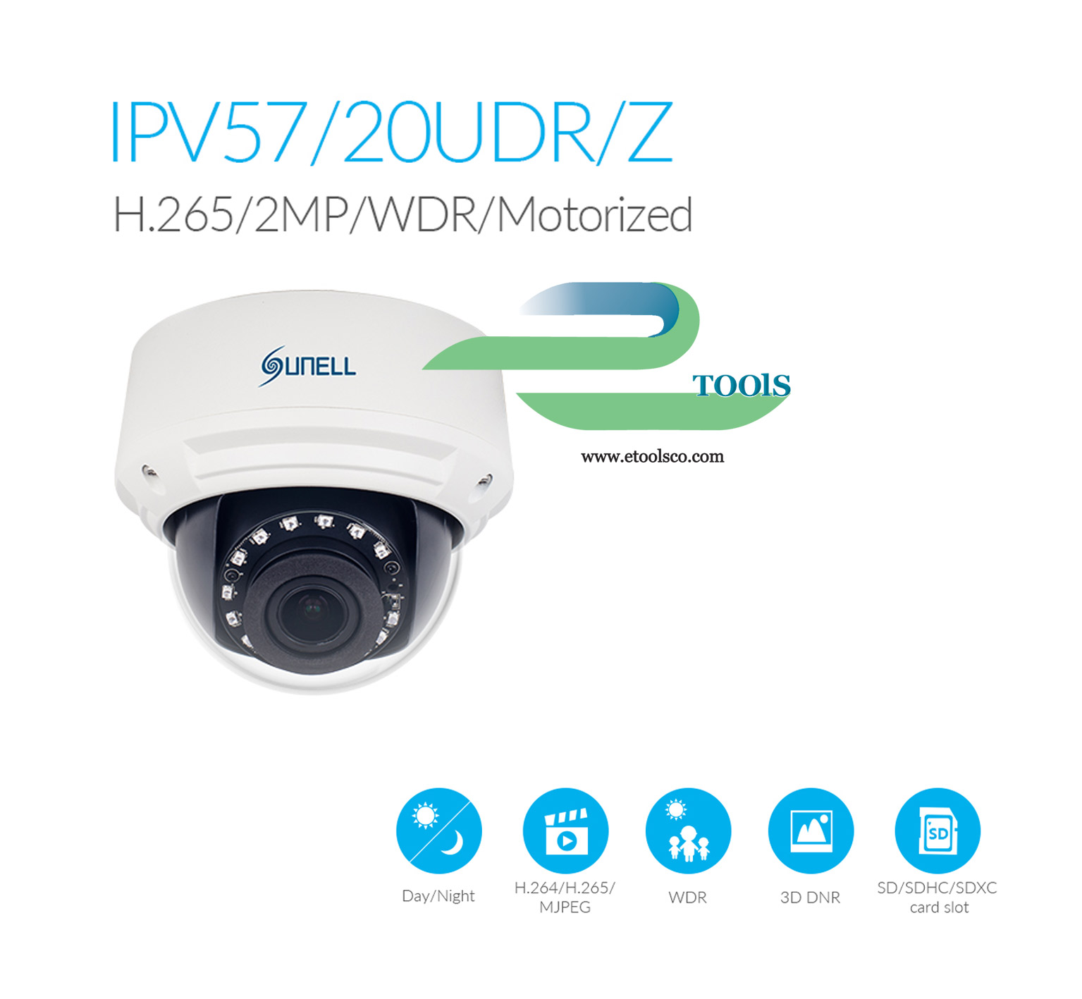 دوربین مداربسته شبکه سانل SN IPV57/20UDRZ